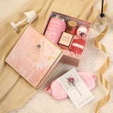 Rosy Daydreams: Spa & Bloom Gift Set
