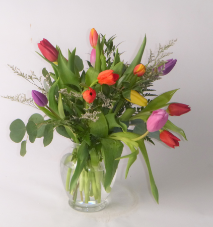 10 Mixed Tulips