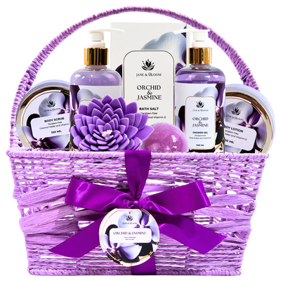 Christmas Spa Gift Basket - Orchid & Jasmine