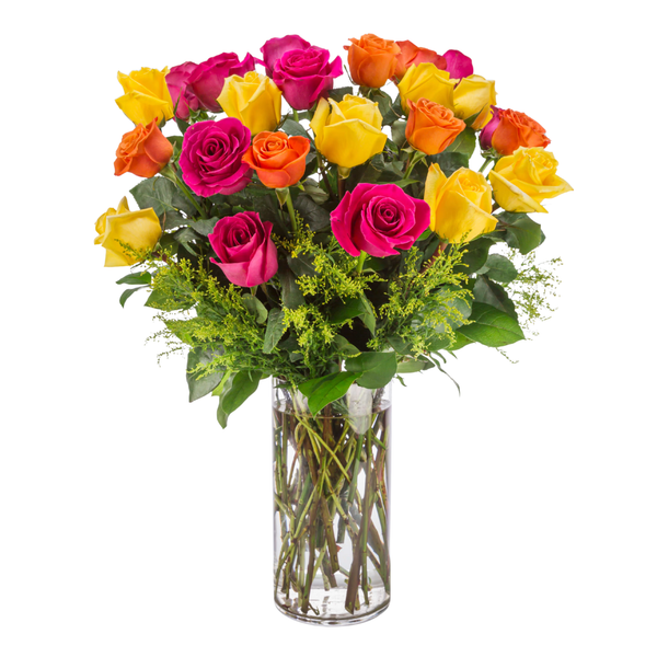 Two Dozen Assorted Roses